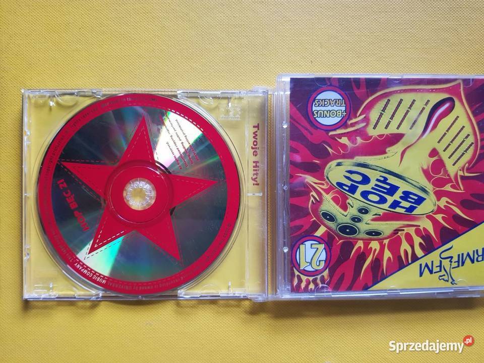 Hop Bęc Vol21 cd muzyka składanka rmf fm Płyty i kasety