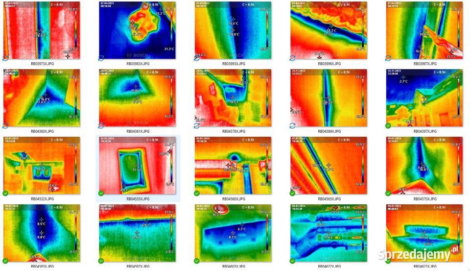 Termografia kamera termiczna na podczerwień Wrocław