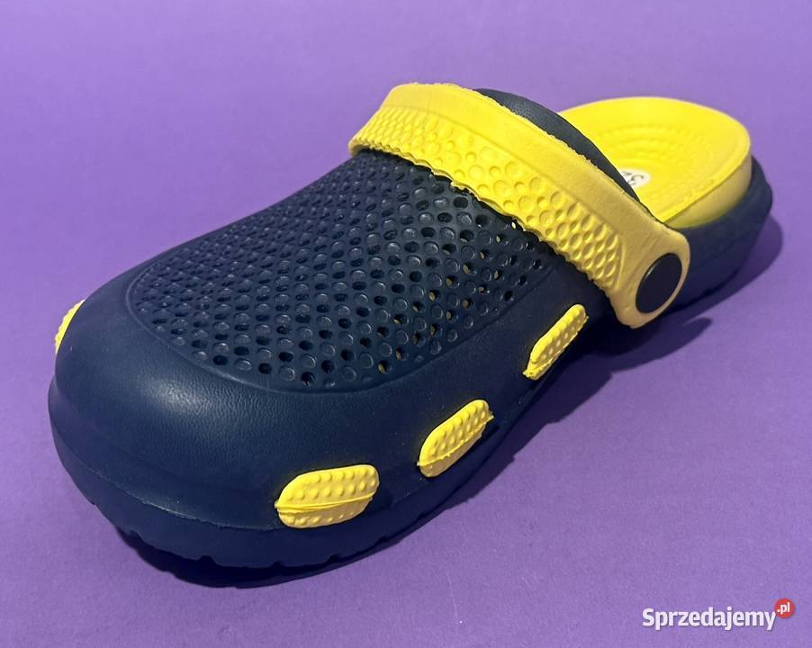 Granatowe dziecięce chodaki rozmiar 32 mazowieckie Żyrardów