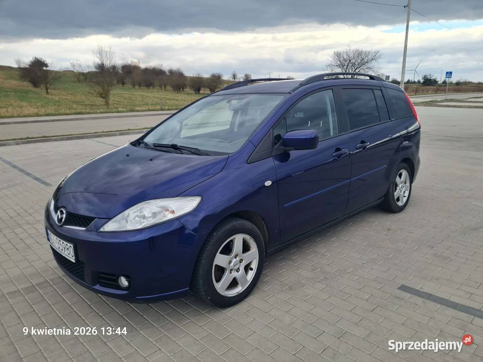 MAZDA 5 sprawna z GAZEM manualna Grajewo sprzedam