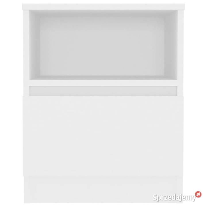 Szafki nocne 2 białe 40x40x50 materiał Warszawa