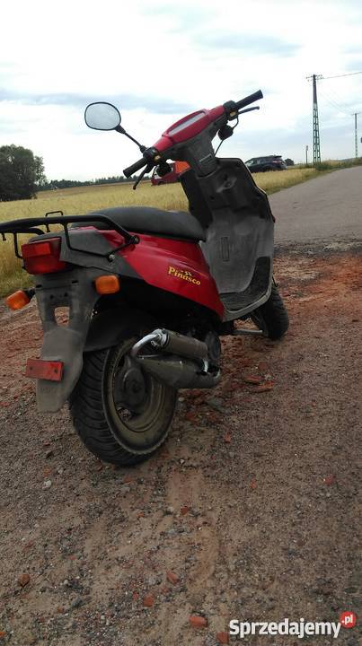 Skuter PGO czerwony kujawsko-pomorskie Drożdzienica