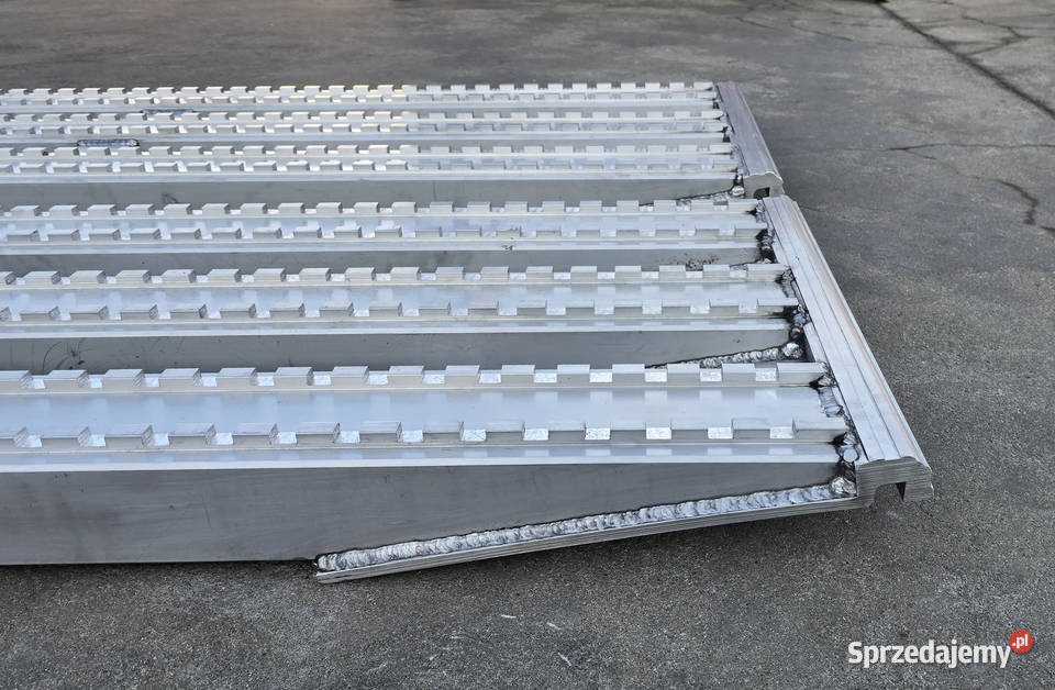 Najazdy aluminiowe 7 ton 4000x610x90mm mocowanie Pozostałe kujawsko-pomorskie Lubanie