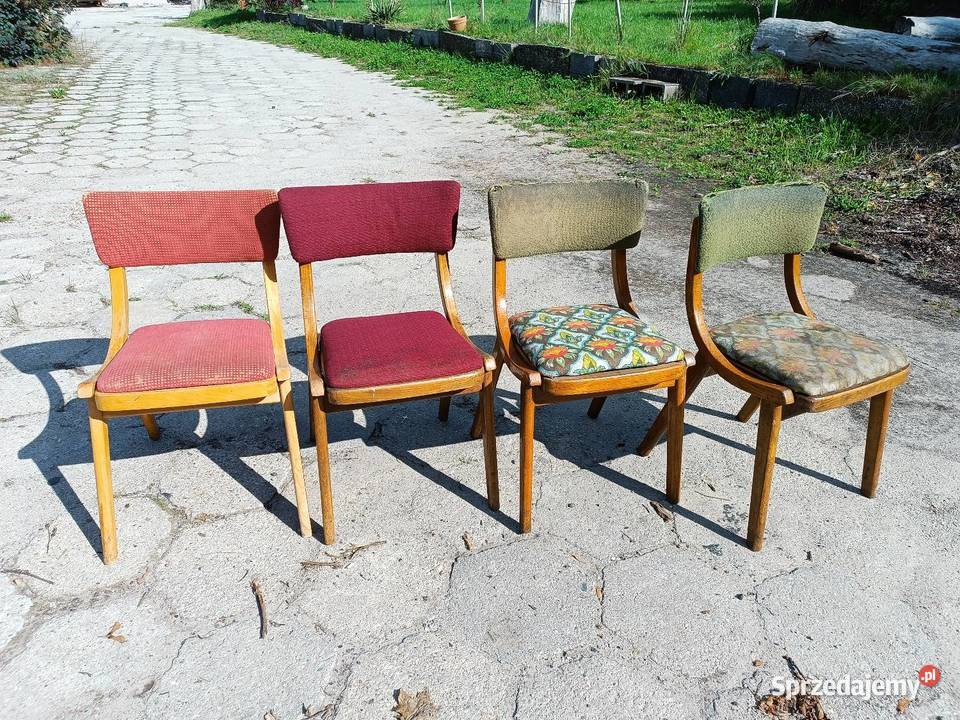 Zestaw krzeseł Skoczek Zakłady Mebli Giętych Zielona Góra