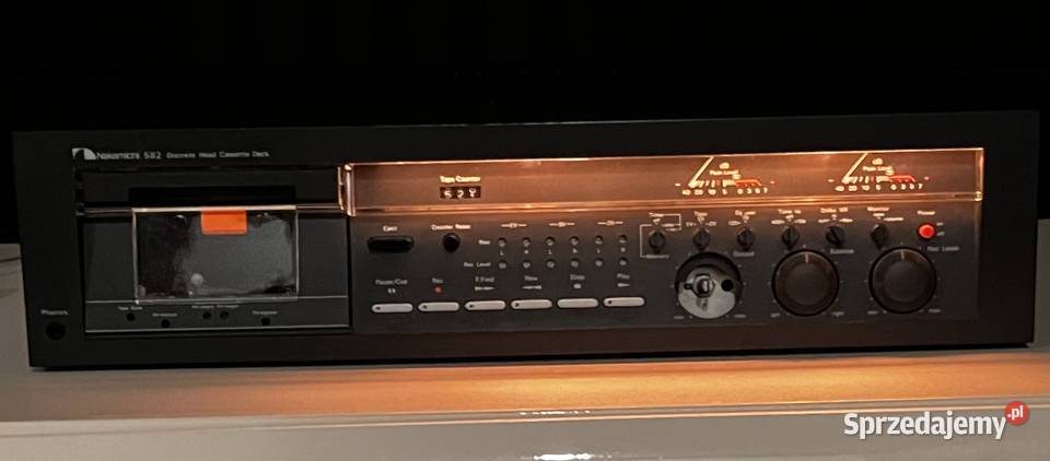 Magnetofon kasetowy Nakamischi 582