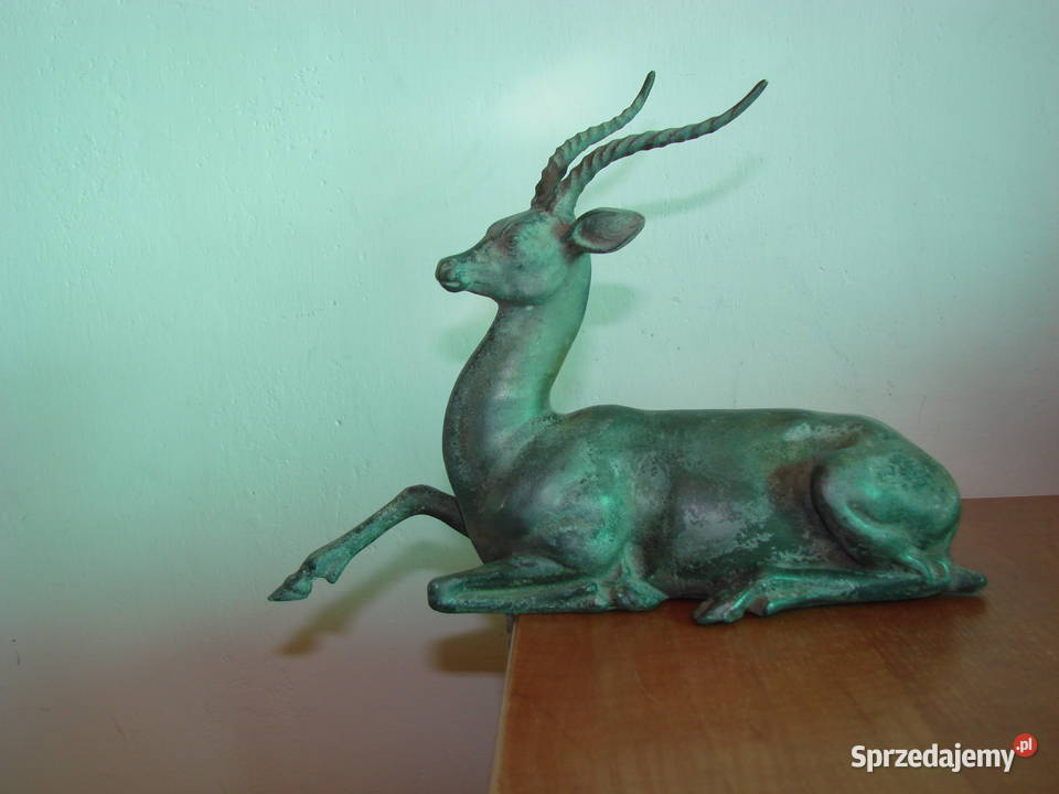 Antylopa z zegara kominkowego UCRA Pruszcz Gdański