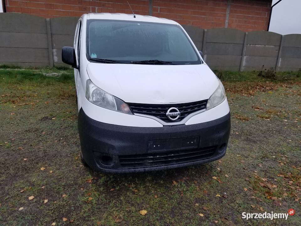 Nissan NV 200 15 dci 2018r uszkodzony łódzkie Zduńska Wola sprzedam