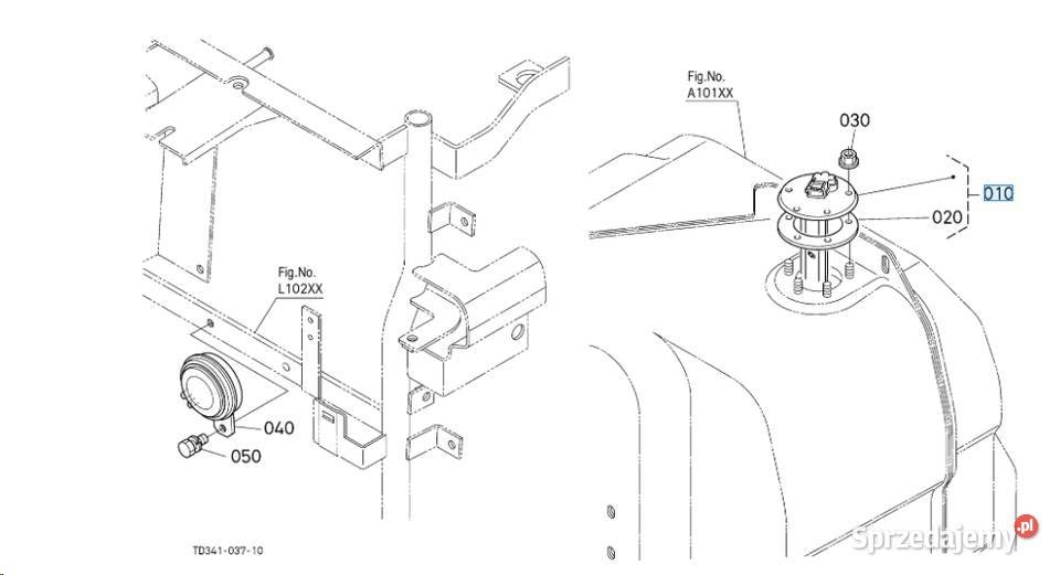 Wskażnik paliwa w zbiorniku Kobylnica