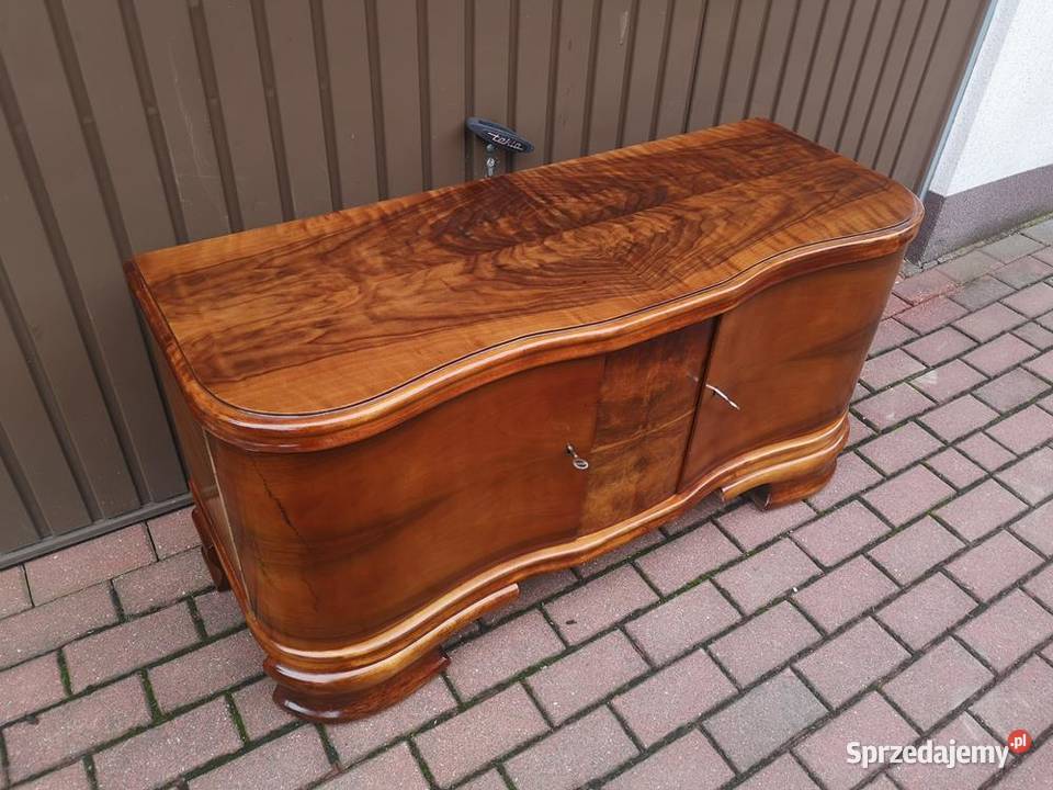 Komoda Szafka RTV ARTDECO Orzech Niska Stara wielkopolskie Swarzędz