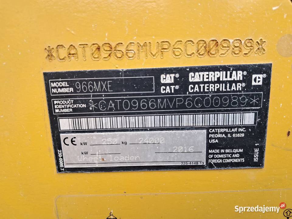 Cat 966 M XE łódzkie Bełchatów sprzedam