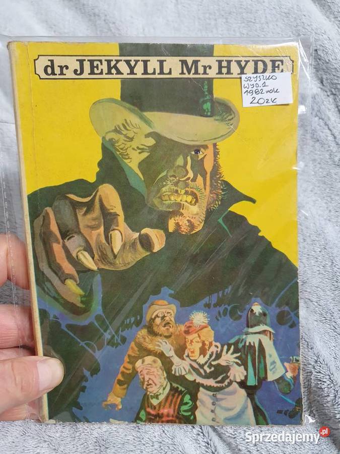 Dr Jekyll Mr Hyde komiks wyd1 1982 Gdynia