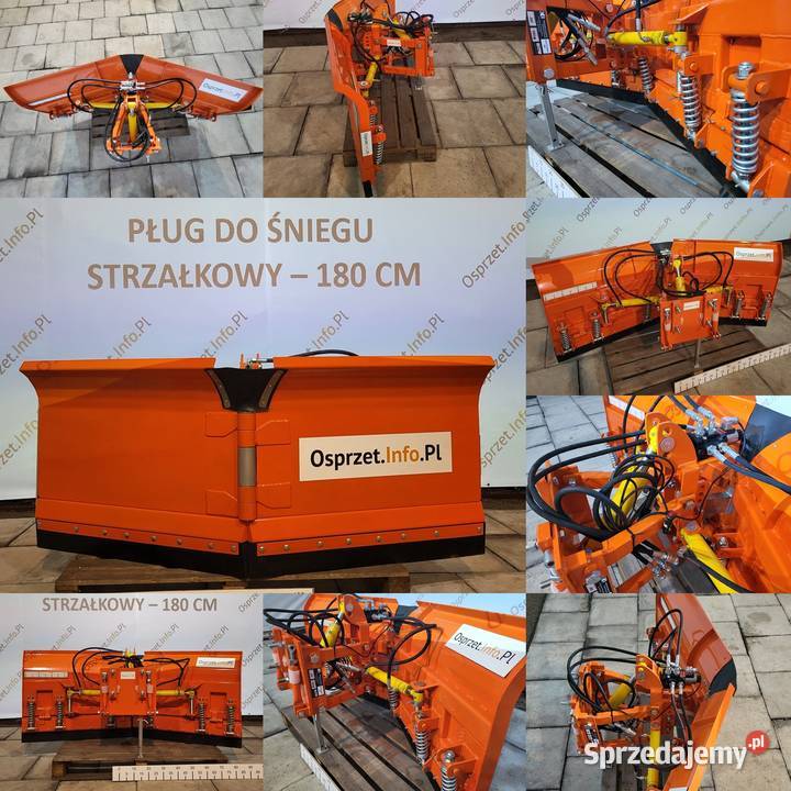 Pług do śniegu strzałkowy 150 do ciągnika Kubota Opole