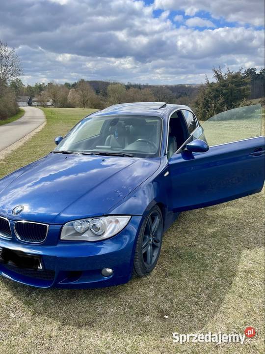 BMW 123d E81 Mpakiet 2008 skórzana tapicerka dolnośląskie Kłodzko