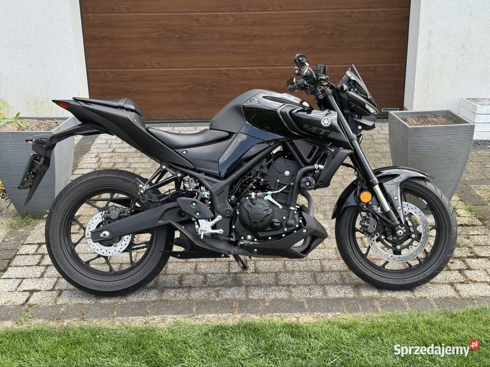 Yamaha MT03 2021 A2 Zadbana Gmole Gotowa na 42KM dolnośląskie Syców