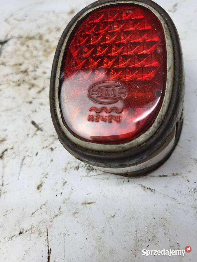 LAMPA TYLNA HELLA K24 24 NSU FOX SUPER FOX WKŁAD Rybnik
