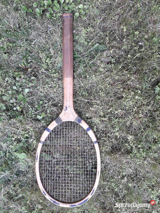 Rakieta tenisowa stara z początku XX w Kraków sprzedam