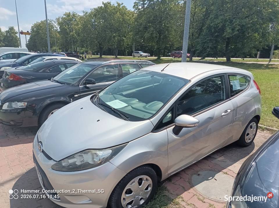 Ford Fiesta 2009r 18 diesel 75 auto nieuszkodzony Włodawa