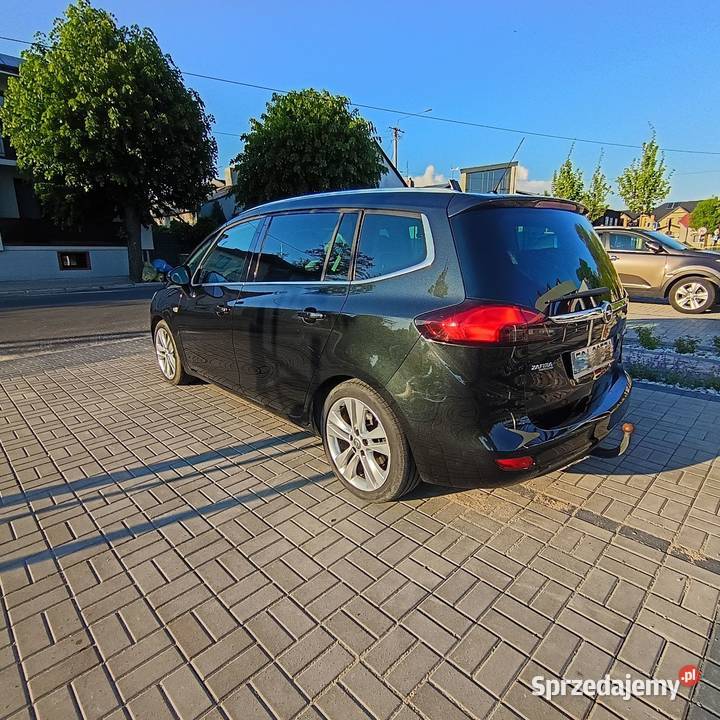 Opel Zafira C 2014 14 Turbo 175 przebiegu bluetooth Samochody osobowe Lubanów