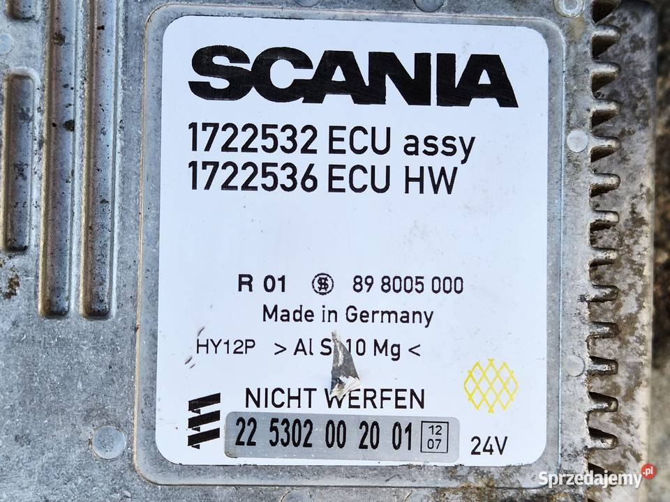 Webasto SCANIA wodne ogrzewanie HYDRONIC 1722532 Zawichost