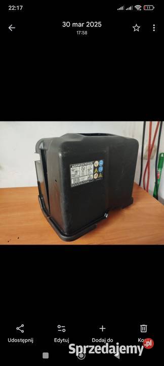 Obudowa akumulatora kompletna golf 4 bora osobowe