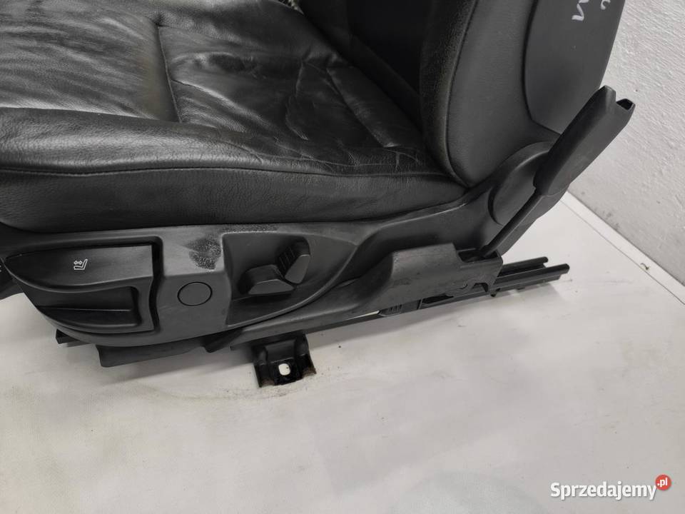 FOTEL LEWY PRZÓD SKÓRA GRZANY BMW E61