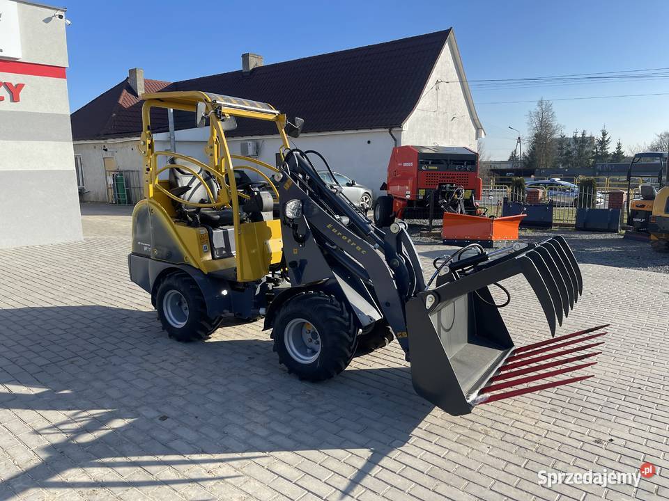 Zwrotna ładowarka Eurotrac W11 Silnik Kubota 26 pomorskie Gdynia