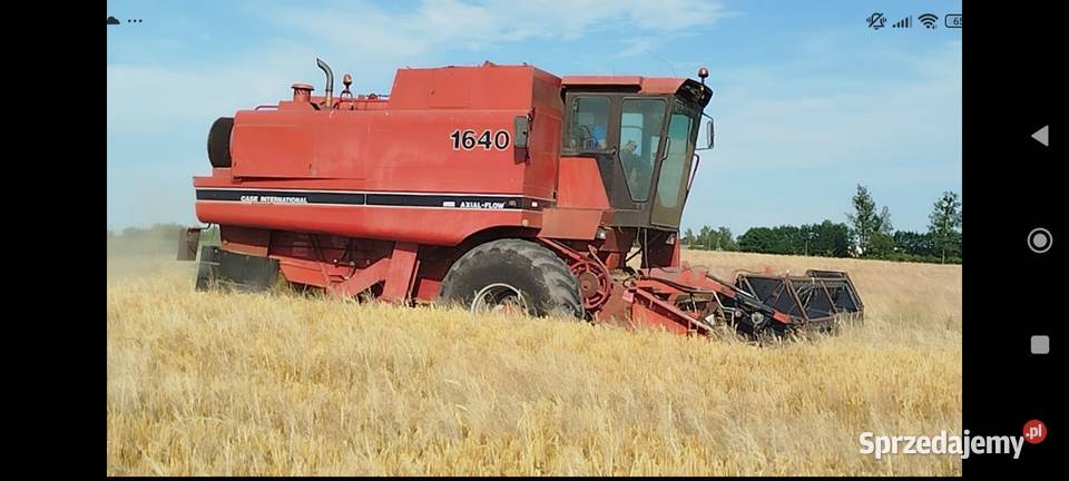 Kombajn zbożowy torowy Case 1640 Axial Flow Rejowiec Fabryczny