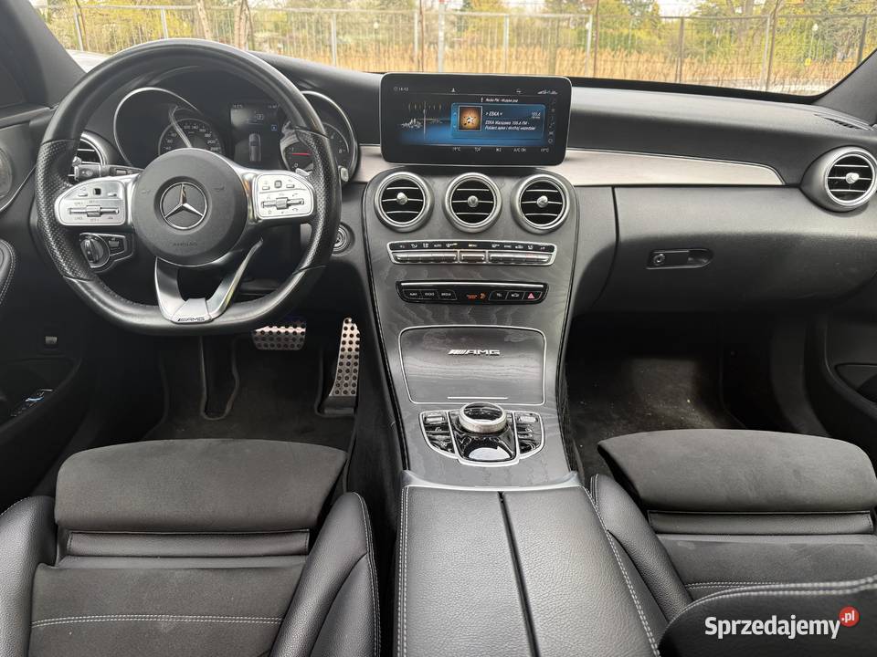 Cesja Leasingu Mercedes C Klasa C300 pakiet AMG komputer pokładowy Warszawa