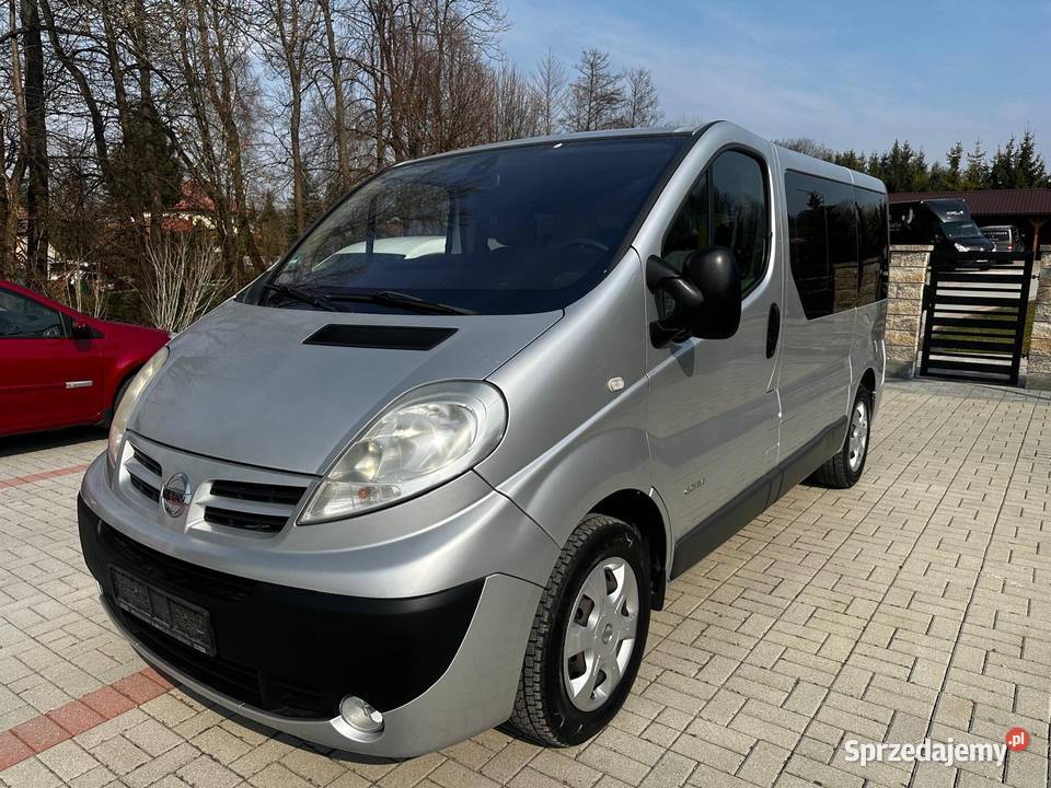NISSAN PRIMASTAR 9OSOBOWY PIĘKNY BUSIK manualna małopolskie Łękawica