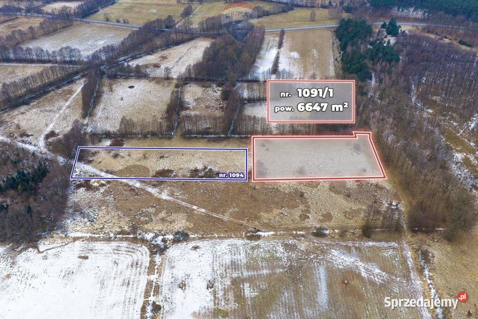 Działka rolna o pow 6647 m Grunty i działki Świdnica