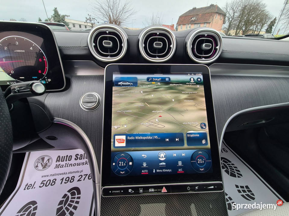 Mercedes C 220 AMG Szyberdach Navi Kamera czujnik martwego pola