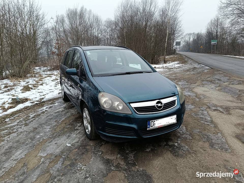 Opel Zafira 19 tdci 7 osobowa klimatyzacja