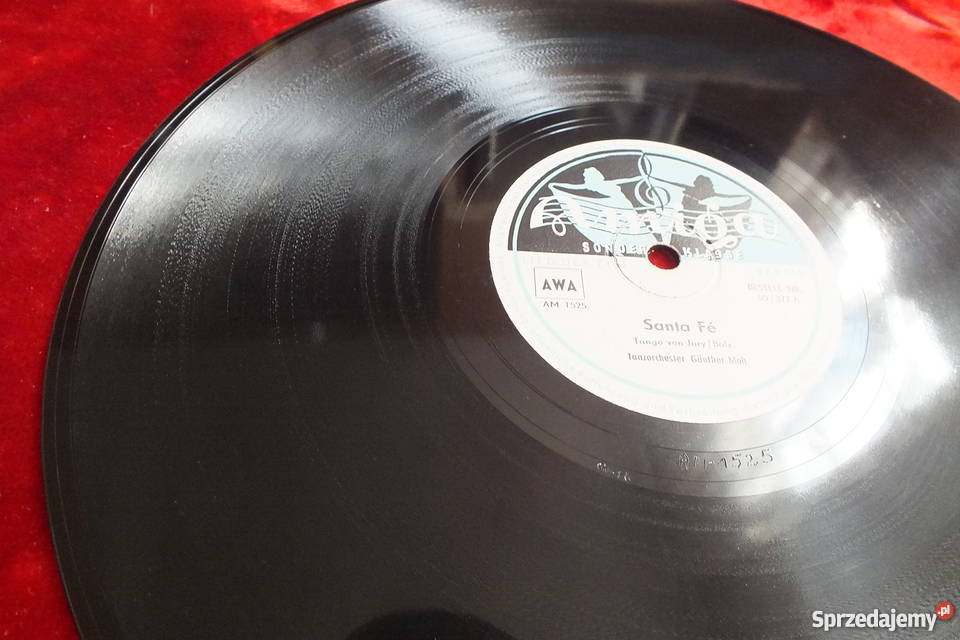 Płyta winylowa szelakowa niemiecka gruba ciężka 1 płyta Żary