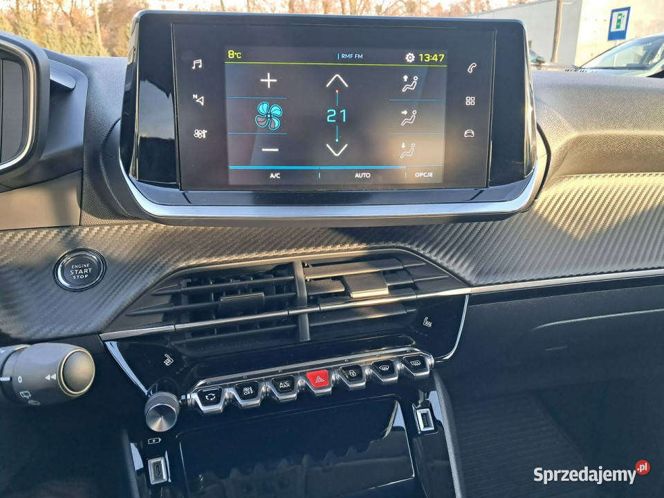 Peugeot 208 E Allure Pack EV 136 II 2019 tempomat Ostrołęka