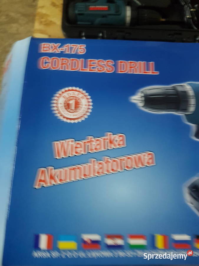 udostępnij Wkrętarka akumulatorowa Boxer BX175 Głogowa