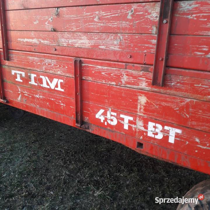 Przyczepa wywrotka Tim 45T Michów sprzedam