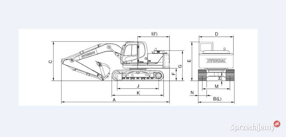 Hyundai R140LC9S instrukcja obsługi DTR Kielce