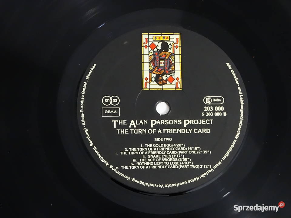 The Turn of a Friendly Card The Alan Parsons Biłgoraj
