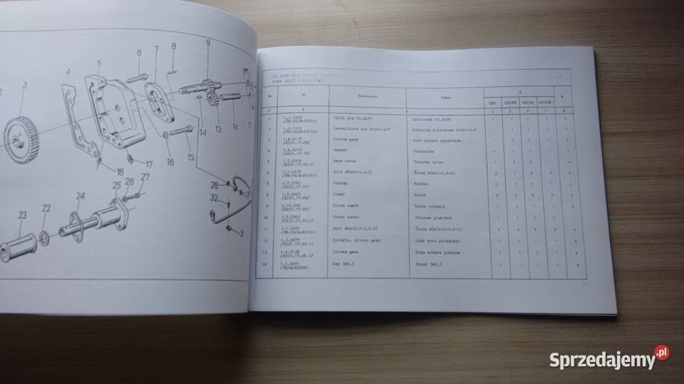 Andoria s 12s15 s231 1HC102 katalog części Stalowa Wola