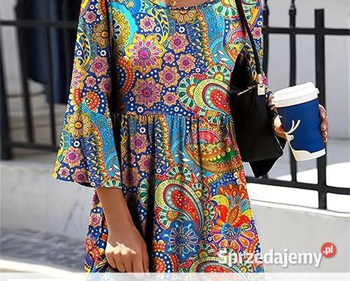 Sukienka damska boho M Do 5xl Twardogóra