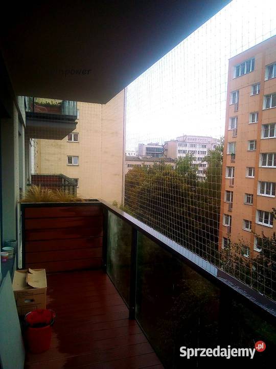 KOCIA SIATKA NA BALKON Montaż Warszawa mazowieckie usługi dla zwierząt