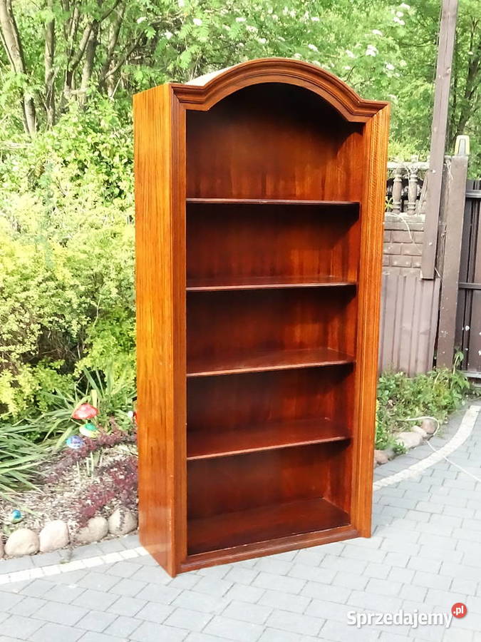 Stylowy Regał Biblioteczny Vintage Klasyczny Biłgoraj
