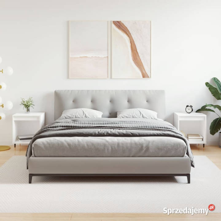 Szafki nocne 2 białe 40x35x50 WM830701 Warszawa