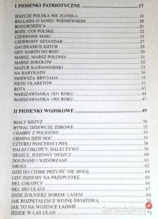 Wielki Śpiewnik Polski Ponad 450 piosenek Rok wydania 2002