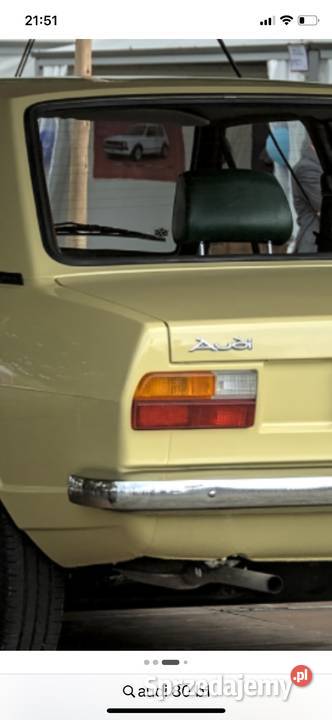 Audi 80 1974 model B1 komplet siedzeń w ładnym 80 mazowieckie Warszawa
