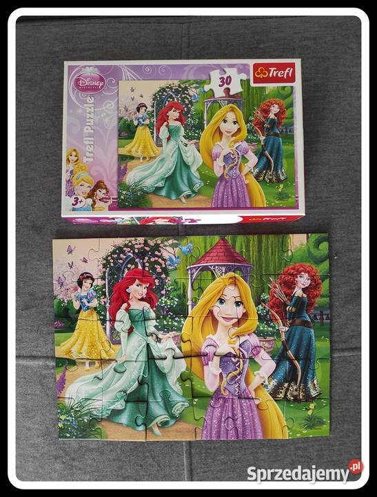 TREFL puzzle dziewczęce księżniczki 30 elem Płock