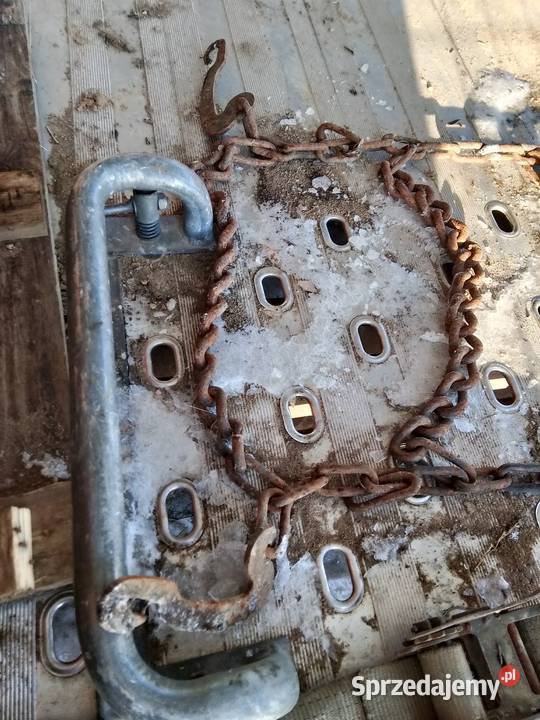 Łańcuchy na koła do traktora dwa Brodnica