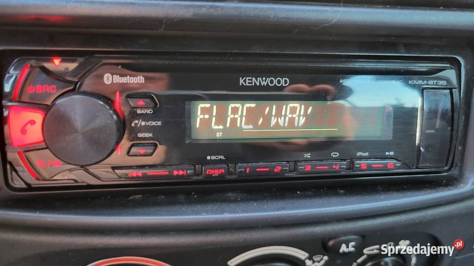 Radioodtwarzacz Samochodowy Firmy Kenwood zestaw MP3 Puszczykowo