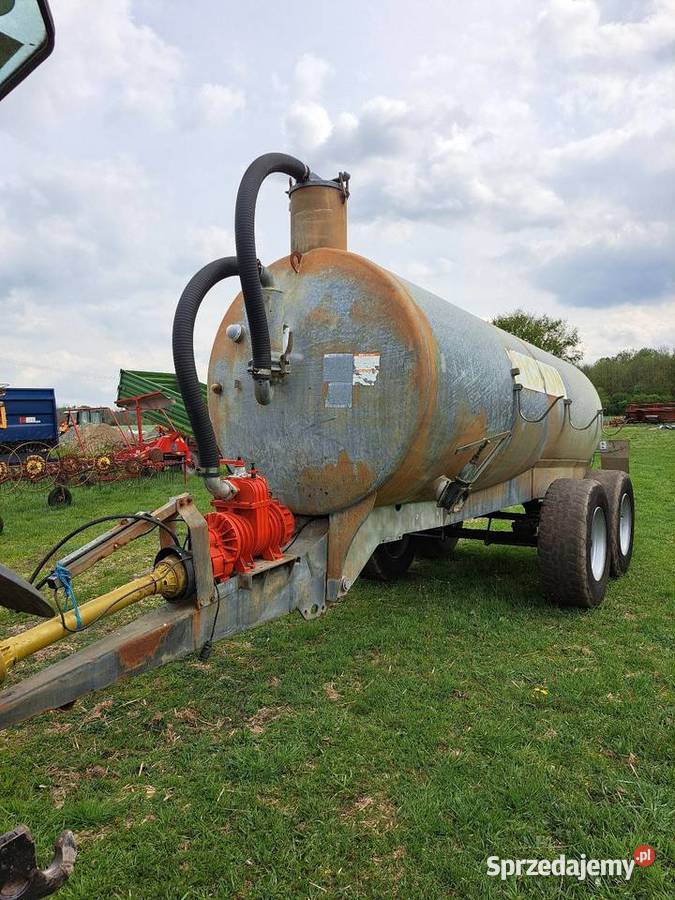 Wóz asenizacyjny beczka 8000l Pichon Pichon łódzkie Warta