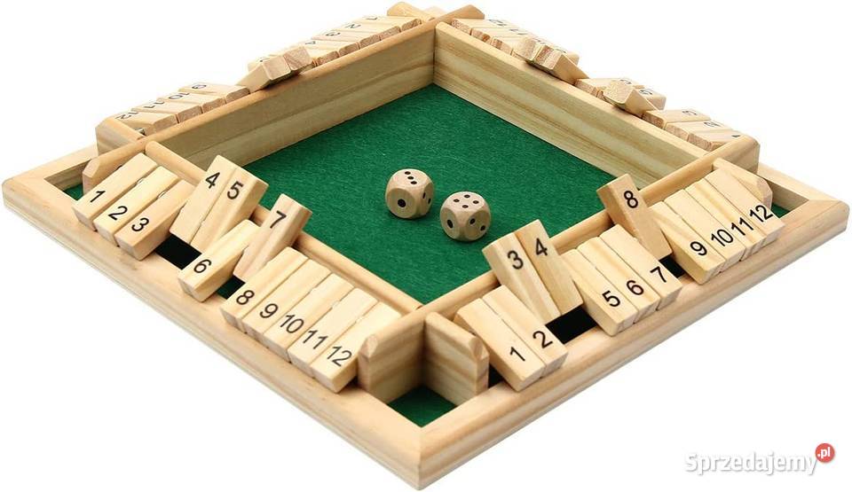 Gra Shut the Box zamknij pudełko Zamość
